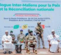 Mali : 300 recommandations au gouvernement de transition après le dialogue inter-maliens