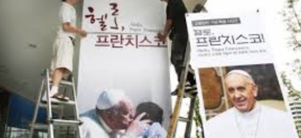 Corée du Sud: Le pape François en visite pour cinq jours