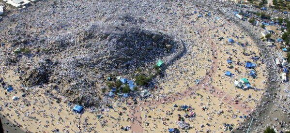 Arabie Saoudite: Pélerinage de la Mecque, les pélerins sont aujourd’hui au Mont Arafat