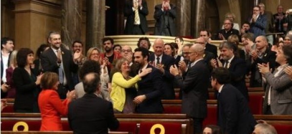 Catalogne: « Une attaque au cœur de la démocratie  » estime le président du parlement catalan