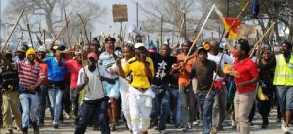 Afrique du Sud: Grève générale pour de meilleures conditions de travail