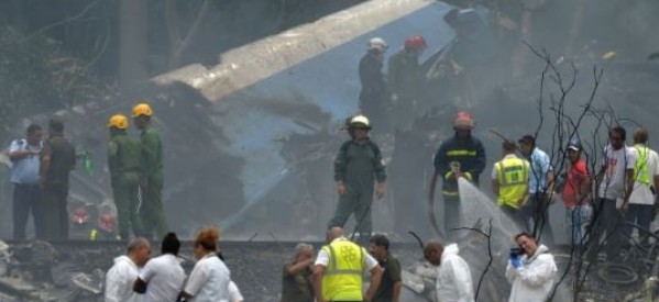 Cuba: Deux jours de deuil national après le crash d’un avion qui a fait 107 morts