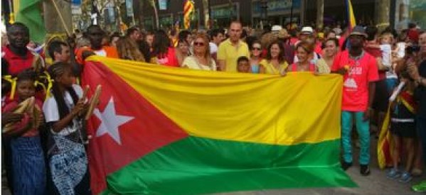 Catalogne / Casamance: plus d’un million d’indépendantistes pour la Diada, fête nationale catalane, parmi eux des Casamançais