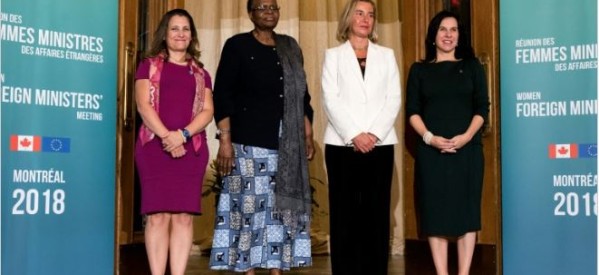 Canada: Première réunion de femmes ministres des Affaires étrangères