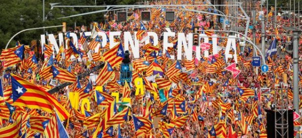 Catalogne / France: Préparation à Perpignan d’un meeting gigantesque du leader indépendantiste Carles Puigdemont