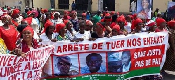 Guinée: Marche des femmes de l’opposition pour réclamer justice