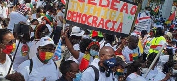 Guinée Bissau: Des milliers de Bissau-guinéens protestent contre Sissoco Embaló à Bruxelles