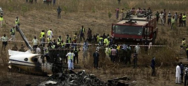 Nigeria : 7 morts dans un crash d’un avion militaire