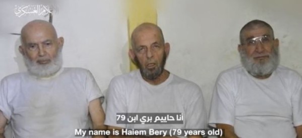 Guerre Israël-Palestine : Diffusion d’une vidéo de trois otages israéliens