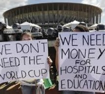 Brésil: Les populations boycottent les stades de football et envahissent les rues de Rio, São Paulo et Fortaleza