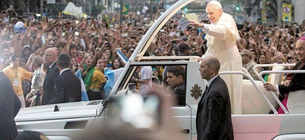 Brésil : Premier voyage du Pape François pour présider les Journées mondiales de la jeunesse