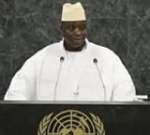 Gambie: le président Yahya Jammeh dénonce une déclaration de guerre de la CEDEAO