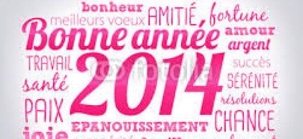 Bonne et heureuse année 2014