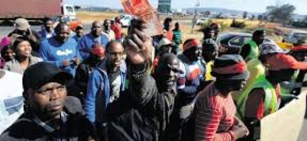 Afrique du Sud: début de grève dans le secteur des platines