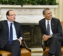 Etats-Unis: Hollande et Obama célèbrent l' »alliance » franco-américaine