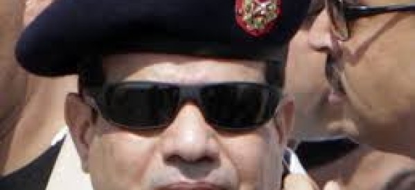 Egypte : le Général Sissi présente sa candidature aux élections présidentielles