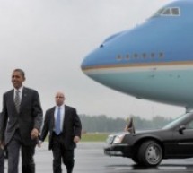 Etats-Unis / Pays-Bas: Barack Obama arrive à Amsterdam pour un G7 sur l’Ukraine