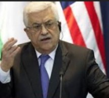 Palestine: Démission imminente du président Mahmoud Abbas