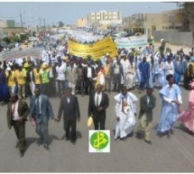 Mauritanie : une marche en faveur des droits de l’homme et contre l’esclavage