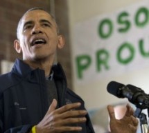 Etats-Unis: Avant sa visite en Asie, Obama se rend au chevet des sinistrés à Oso