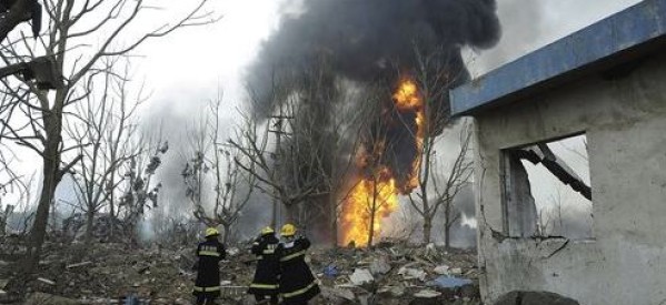 Chine: Explosion dans une usine fait 65 morts et 150 blessés
