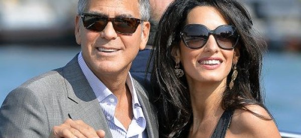 Italie: George Clooney et Amal Alamuddin se sont mariés à Venise