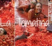 Espagne: la grande fête de la bataille de tomates  » Tomatina » célèbre ses 70 ans