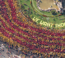 Catalogne / Espagne: plus d’un million d’indépendantistes  à la fête nationale de la Catalogne