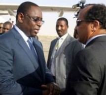 Mauritanie / Sénégal: le président Mohamed Ould Abdel Aziz reçoit son homologue sénégalais Macky Sall