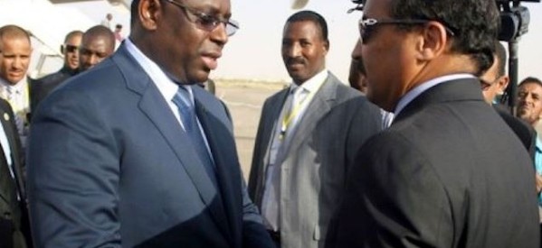 Mauritanie / Sénégal: le président Mohamed Ould Abdel Aziz reçoit son homologue sénégalais Macky Sall