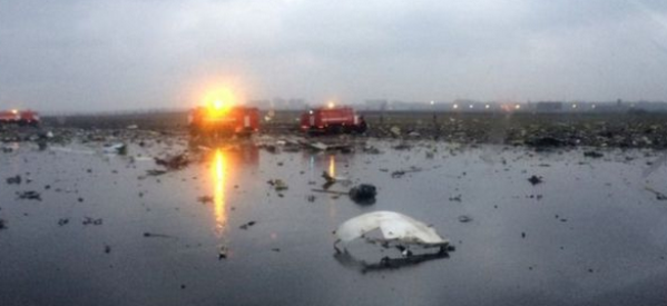 Russie / Emirats arabes unis: Un Boeing de Flydubai s’ècrase et fait 62 morts