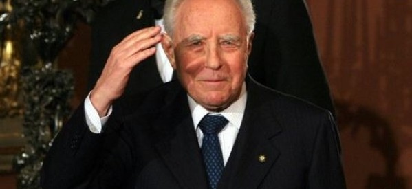 Italie: l’ancien président italien Carlo Azeglio Ciampi est décédé
