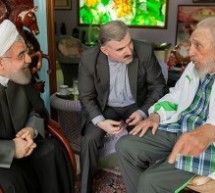 Cuba / Iran:  le président iranien Rohani rencontre Fidel Castro