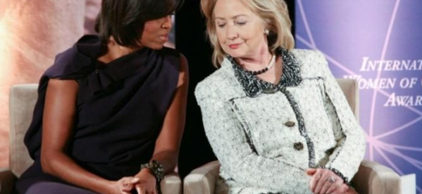 Etats-Unis: union sacrée entre Michelle Obama et Hillary Clinton