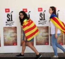 Catalogne: « Vive la Catalogne libre », la campagne pour le « oui » est lancée dans la clameur à Tarragone