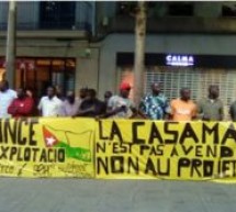 Casamance / Catalogne / Espagne: Les Casamançais manifestent contre l’exploitation du zircon
