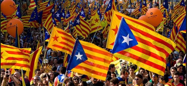 Catalogne: Jusqu’à un million d’indépendantistes dans les rues de Barcelone pour réclamer la libération des prisonniers politiques