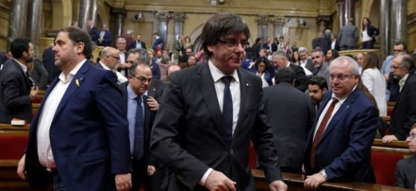 Catalogne: Une résolution pour déclarer l’indépendance soumise au parlement