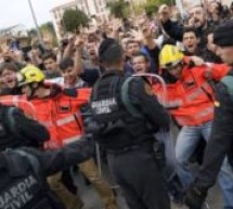 Catalogne: journée de grève pour prostester contre la violence de la police espagnole