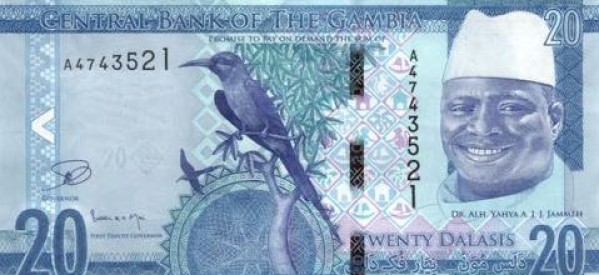 Gambie: un plan pour se débarrasser du symbole de Yahya Jammeh sur les billets de banque