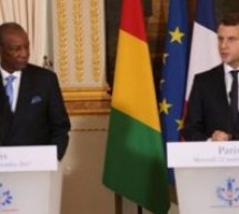 France / Guinée:  Rencontre hier entre Alpha Condé et Emmanuel Macron à Paris