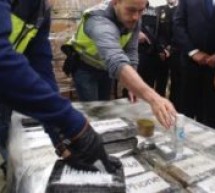 Espagne: Saisie record de 8,7 tonnes de cocaïne en provenance de Colombie