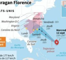 Etats-Unis : L’ouragan « Florence » s’approche dangereusement