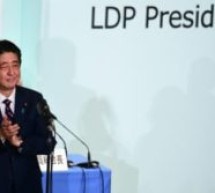 Japon: Shinzo Abe réelu président de son parti