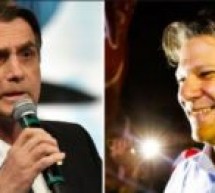 Brésil: Bolsonaro et Haddad se donnent rendez-vous au 2e tour de la présidentielle