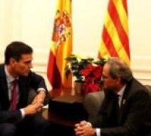 Catalogne / Espagne: Torra et Sánchez se rencontrent à Barcelone