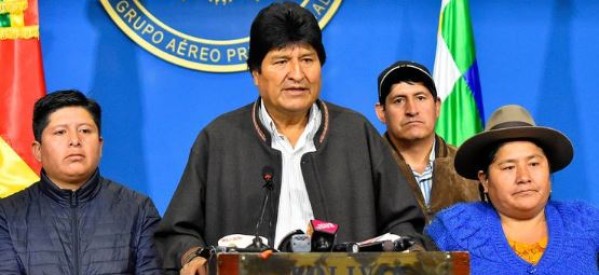 Bolivie: Démission du président Evo Morales