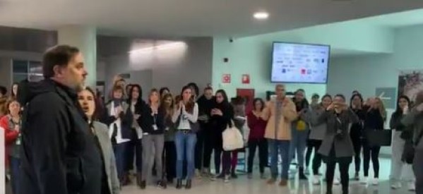 Catalogne: L’ancien vice-président indépendantiste Oriol Junqueras sort de prison pour enseigner à l’université