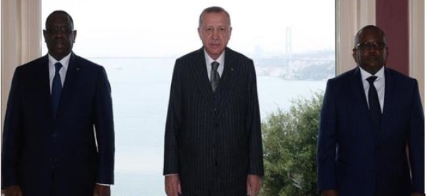 Turquie: Dessous de la rencontre entre Erdogan, Macky Sall du Sénégal et Umaro Embalo de la Guinée Bissau
