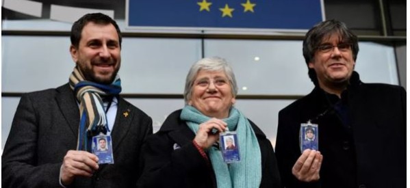 Catalogne : Levée de l’immunité parlementaire de trois députés européens indépendantistes
